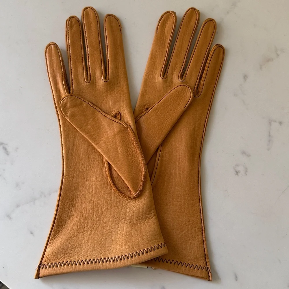 Deerskin Gloves Size 6 1/2